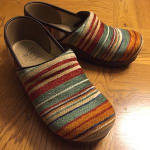 Dansko vegan multi-colored shoes